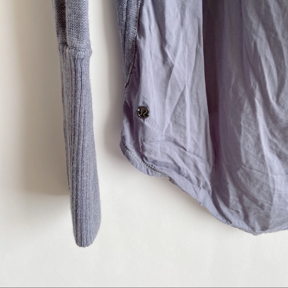 Lululemon • Gray Unity Open Back Pullover - Picture 7 of 8